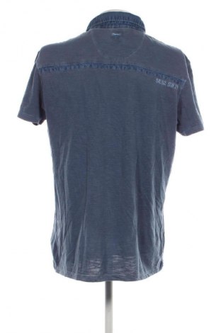 Herren T-Shirt Engbers, Größe L, Farbe Blau, Preis 18,99 €