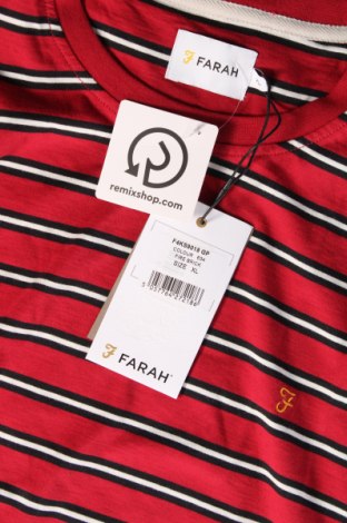 Tricou de bărbați Farah, Mărime XL, Culoare Roșu, Preț 110,99 Lei