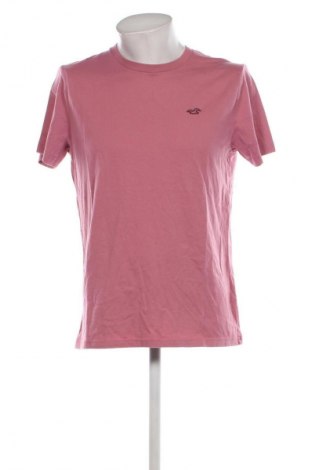 Herren T-Shirt Hollister, Größe L, Farbe Aschrosa, Preis 15,99 €