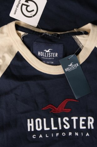 Мъжка тениска Hollister, Размер M, Цвят Син, Цена 31,29 лв.