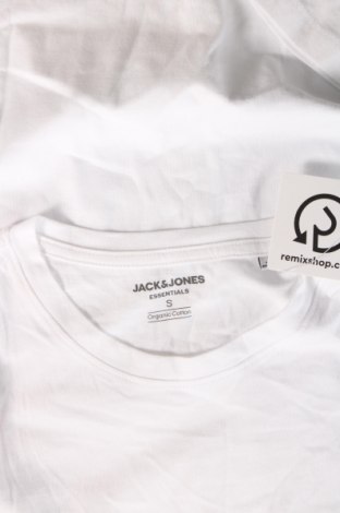 Ανδρικό t-shirt Jack & Jones, Μέγεθος S, Χρώμα Λευκό, Τιμή 6,99 €