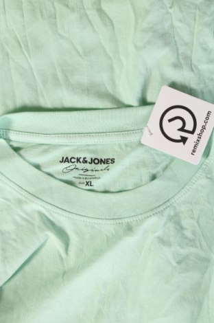 Мъжка тениска Jack & Jones, Размер XL, Цвят Зелен, Цена 19,49 лв.