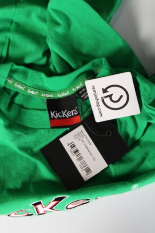 Herren T-Shirt Kickers, Größe XXS, Farbe Grün, Preis € 8,99