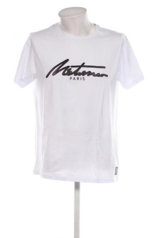 Herren T-Shirt Metissier Paris, Größe XL, Farbe Weiß, Preis 12,99 €