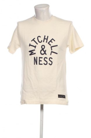 Herren T-Shirt Mitchell & Ness, Größe S, Farbe Ecru, Preis 17,99 €