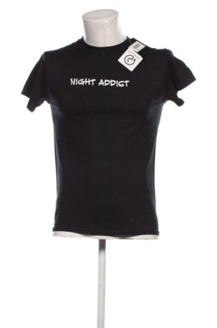 Herren T-Shirt NIGHT ADDICT, Größe XS, Farbe Schwarz, Preis 8,49 €