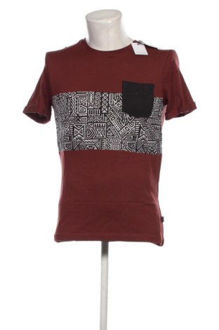 Ανδρικό t-shirt Pier One, Μέγεθος S, Χρώμα Καφέ, Τιμή 6,49 €