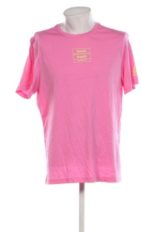 Herren T-Shirt Reebok, Größe XL, Farbe Rosa, Preis 19,49 €