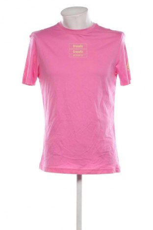 Herren T-Shirt Reebok, Größe M, Farbe Rosa, Preis 19,49 €