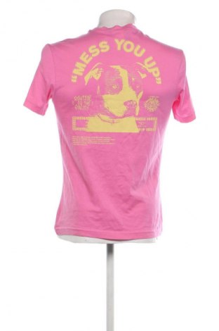 Herren T-Shirt Reebok, Größe S, Farbe Rosa, Preis € 22,99