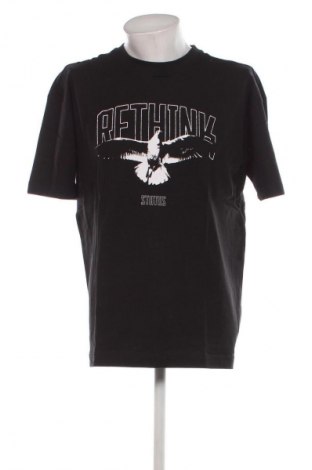 Ανδρικό t-shirt Rethink Status, Μέγεθος XS, Χρώμα Μαύρο, Τιμή 9,99 €