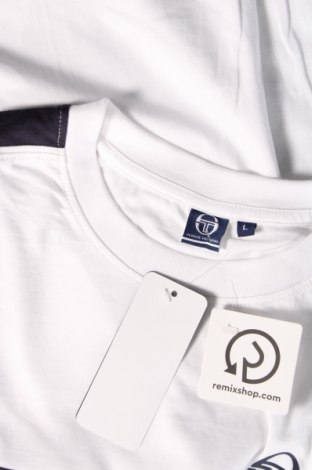 Tricou de bărbați Sergio Tacchini, Mărime L, Culoare Alb, Preț 173,49 Lei