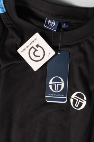 Herren T-Shirt Sergio Tacchini, Größe L, Farbe Schwarz, Preis € 22,49