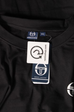 Ανδρικό t-shirt Sergio Tacchini, Μέγεθος 3XL, Χρώμα Μαύρο, Τιμή 24,99 €