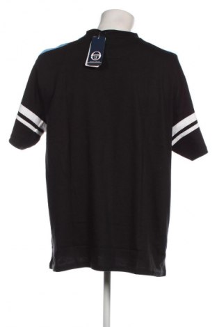 Ανδρικό t-shirt Sergio Tacchini, Μέγεθος 3XL, Χρώμα Μαύρο, Τιμή 24,99 €