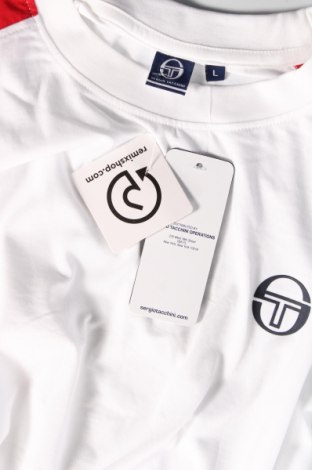 Pánske tričko  Sergio Tacchini, Veľkosť L, Farba Biela, Cena  23,95 €