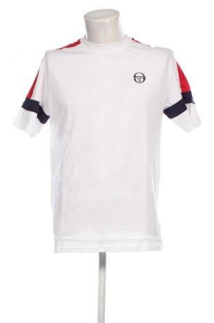 Tricou de bărbați Sergio Tacchini, Mărime L, Culoare Alb, Preț 201,99 Lei