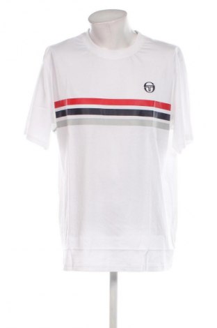 Męski T-shirt Sergio Tacchini, Rozmiar 3XL, Kolor Biały, Cena 140,49 zł