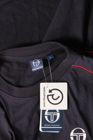 Tricou de bărbați Sergio Tacchini, Mărime L, Culoare Albastru, Preț 151,99 Lei