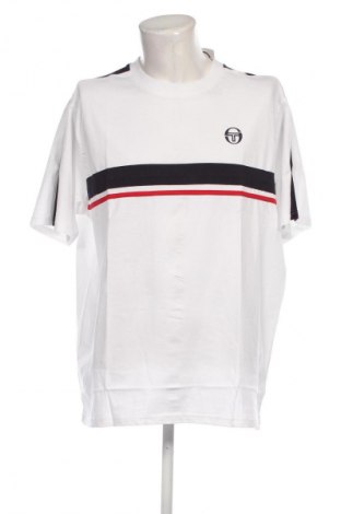 Мъжка тениска Sergio Tacchini, Размер XXL, Цвят Бял, Цена 42,99 лв.