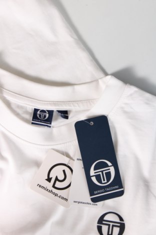 Męski T-shirt Sergio Tacchini, Rozmiar L, Kolor Biały, Cena 140,49 zł