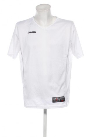 Ανδρικό t-shirt Spalding, Μέγεθος M, Χρώμα Λευκό, Τιμή 2,99 €