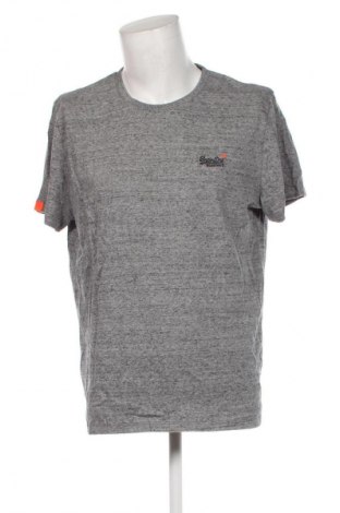 Herren T-Shirt Superdry, Größe 3XL, Farbe Grau, Preis 19,79 €