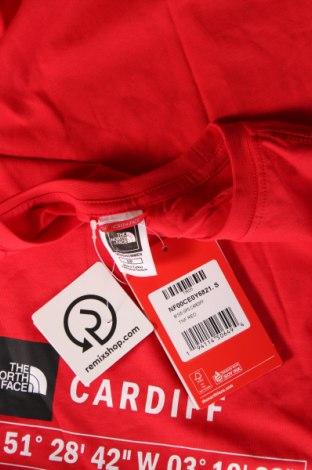 Ανδρικό t-shirt The North Face, Μέγεθος S, Χρώμα Κόκκινο, Τιμή 24,49 €