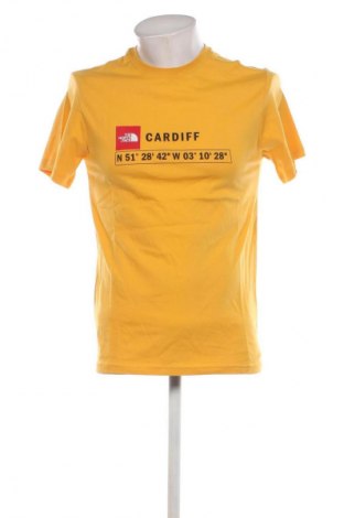 Męski T-shirt The North Face, Rozmiar S, Kolor Żółty, Cena 124,99 zł