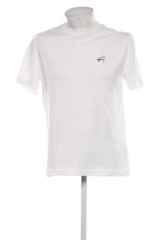 Herren T-Shirt Tommy Jeans, Größe S, Farbe Weiß, Preis € 25,99