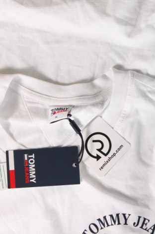 Tricou de bărbați Tommy Jeans, Mărime XL, Culoare Alb, Preț 164,99 Lei