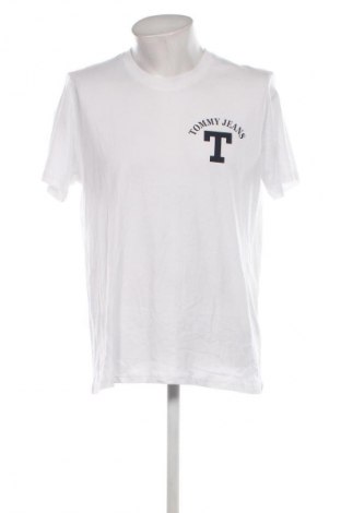 Ανδρικό t-shirt Tommy Jeans, Μέγεθος XL, Χρώμα Λευκό, Τιμή 25,99 €