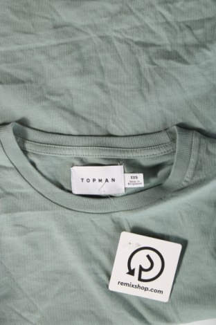 Ανδρικό t-shirt Topman, Μέγεθος XXS, Χρώμα Πράσινο, Τιμή 5,49 €