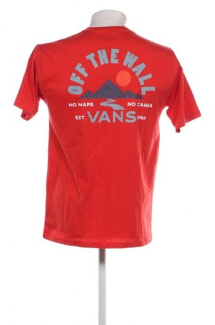 Herren T-Shirt Vans, Größe M, Farbe Rot, Preis € 16,49