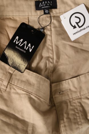 Herren Shorts Boohoo, Größe XL, Farbe Beige, Preis 16,99 €