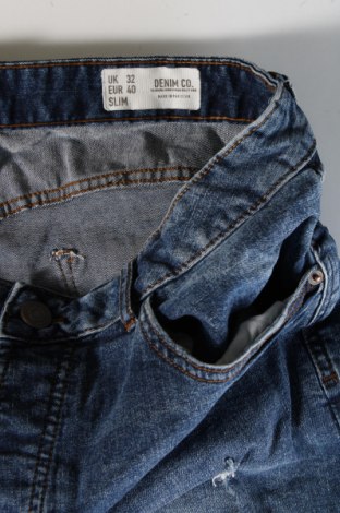 Męskie szorty Denim Co., Rozmiar M, Kolor Niebieski, Cena 43,99 zł