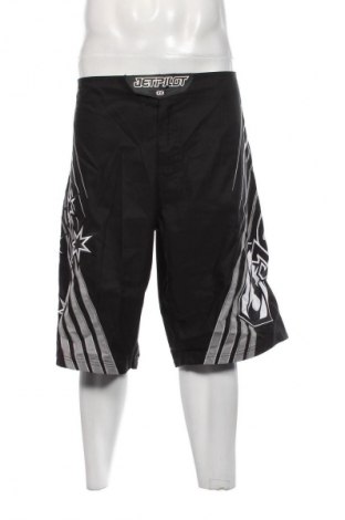 Pantaloni scurți de bărbați Jetpilot, Mărime XL, Culoare Negru, Preț 41,99 Lei