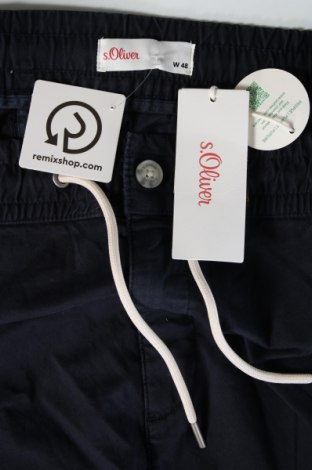 Pantaloni scurți de bărbați S.Oliver, Mărime 3XL, Culoare Albastru, Preț 102,99 Lei