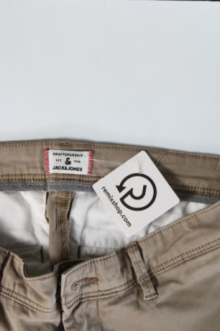 Pantaloni de bărbați Jack & Jones, Mărime M, Culoare Bej, Preț 27,99 Lei