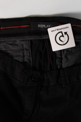 Pantaloni de bărbați Replay, Mărime L, Culoare Negru, Preț 671,49 Lei