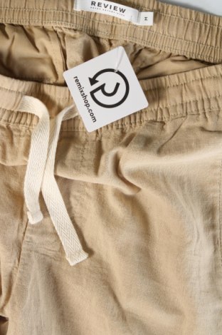 Herrenhose Review, Größe M, Farbe Beige, Preis 12,49 €