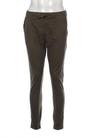 Pantaloni de bărbați Sinsay, Mărime M, Culoare Verde, Preț 33,99 Lei