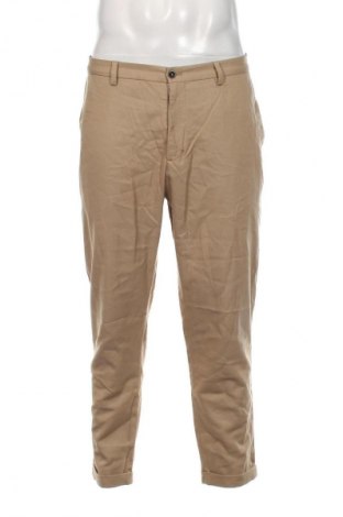 Herrenhose Zara, Größe L, Farbe Beige, Preis € 8,49