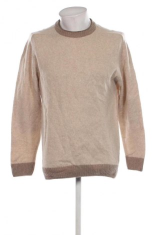 Herrenpullover, Größe L, Farbe Beige, Preis 9,49 €