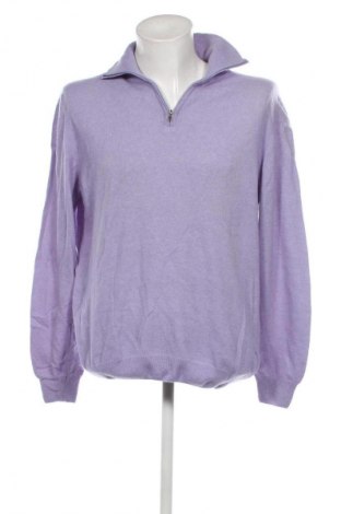 Herrenpullover, Größe M, Farbe Lila, Preis 6,99 €