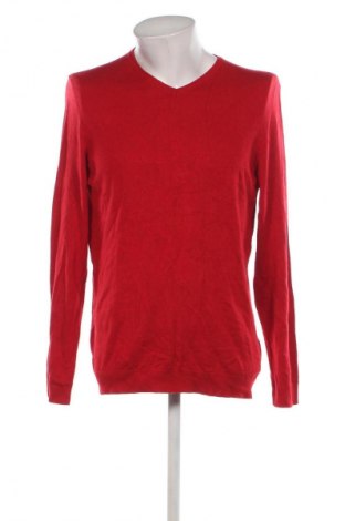 Herrenpullover Bershka, Größe L, Farbe Rot, Preis 9,49 €