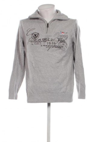 Herrenpullover Bpc Bonprix Collection, Größe M, Farbe Grau, Preis 8,49 €