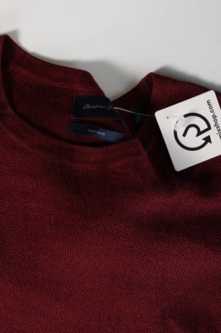 Herrenpullover Christian Berg, Größe XL, Farbe Rot, Preis € 12,99