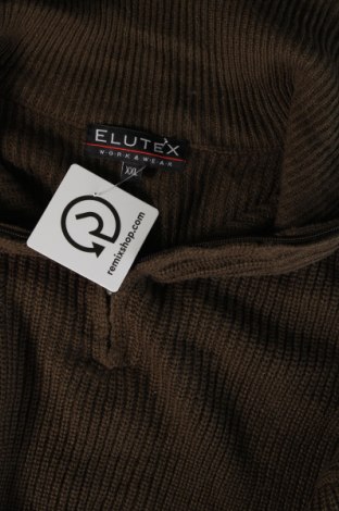 Herrenpullover Elutex, Größe XXL, Farbe Grün, Preis € 9,49