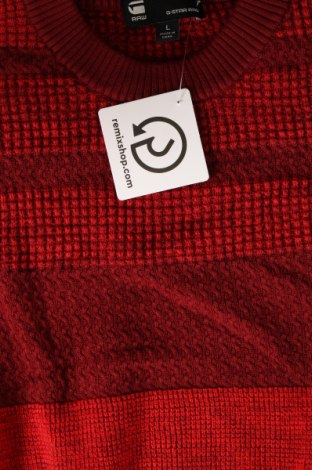 Herrenpullover G-Star Raw, Größe L, Farbe Rot, Preis € 22,99